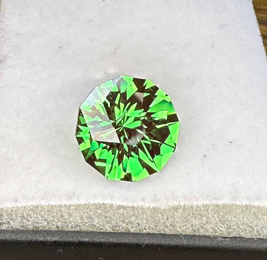 4.60ct Chromium Neodymium YAG Faceted Stone