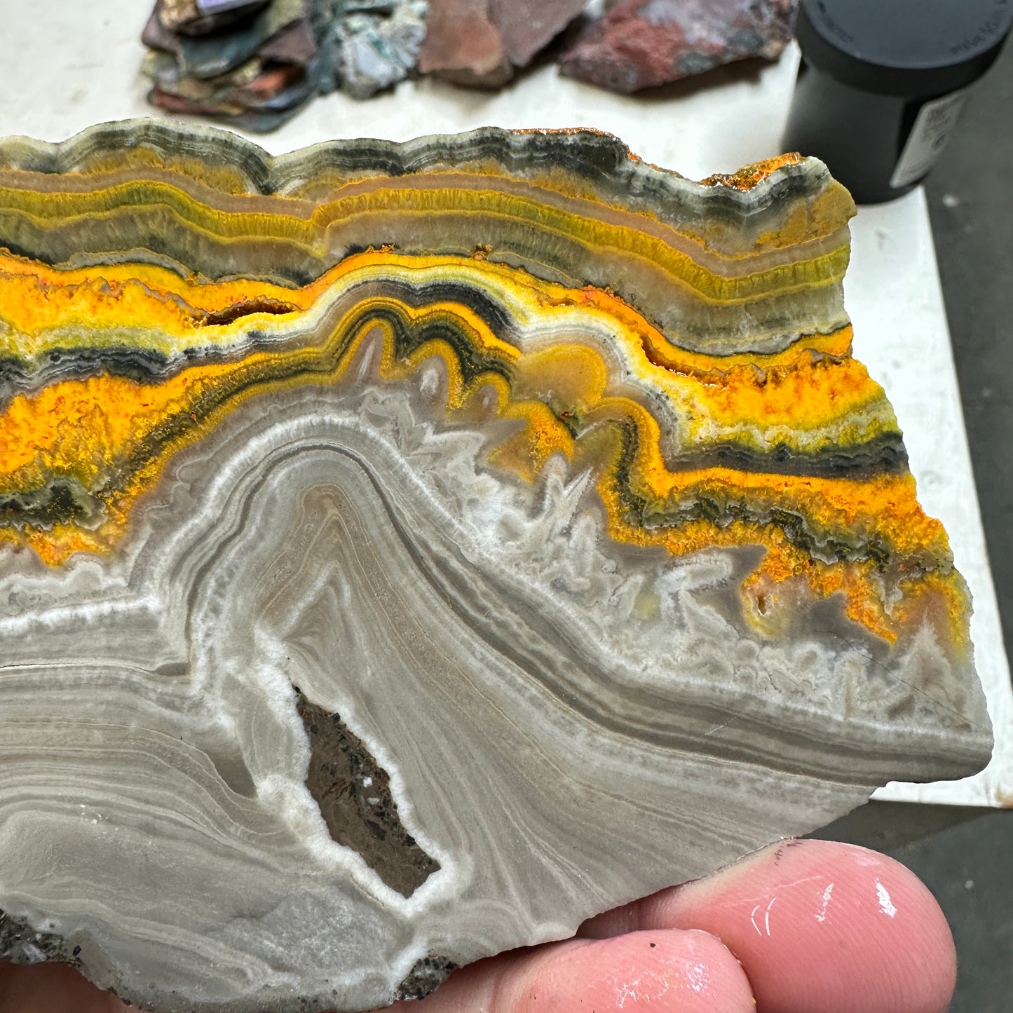 BUMBLEBEE ONYX Slab - 177 grams