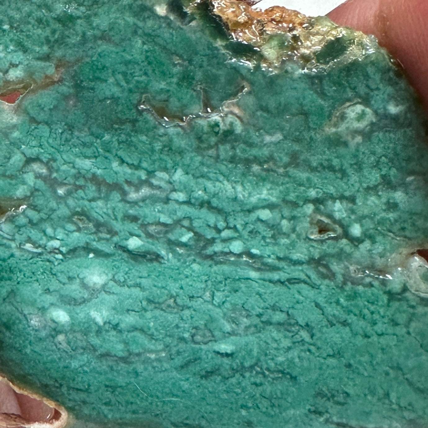 CHROME CHALCEDONY Slab - 90 grams