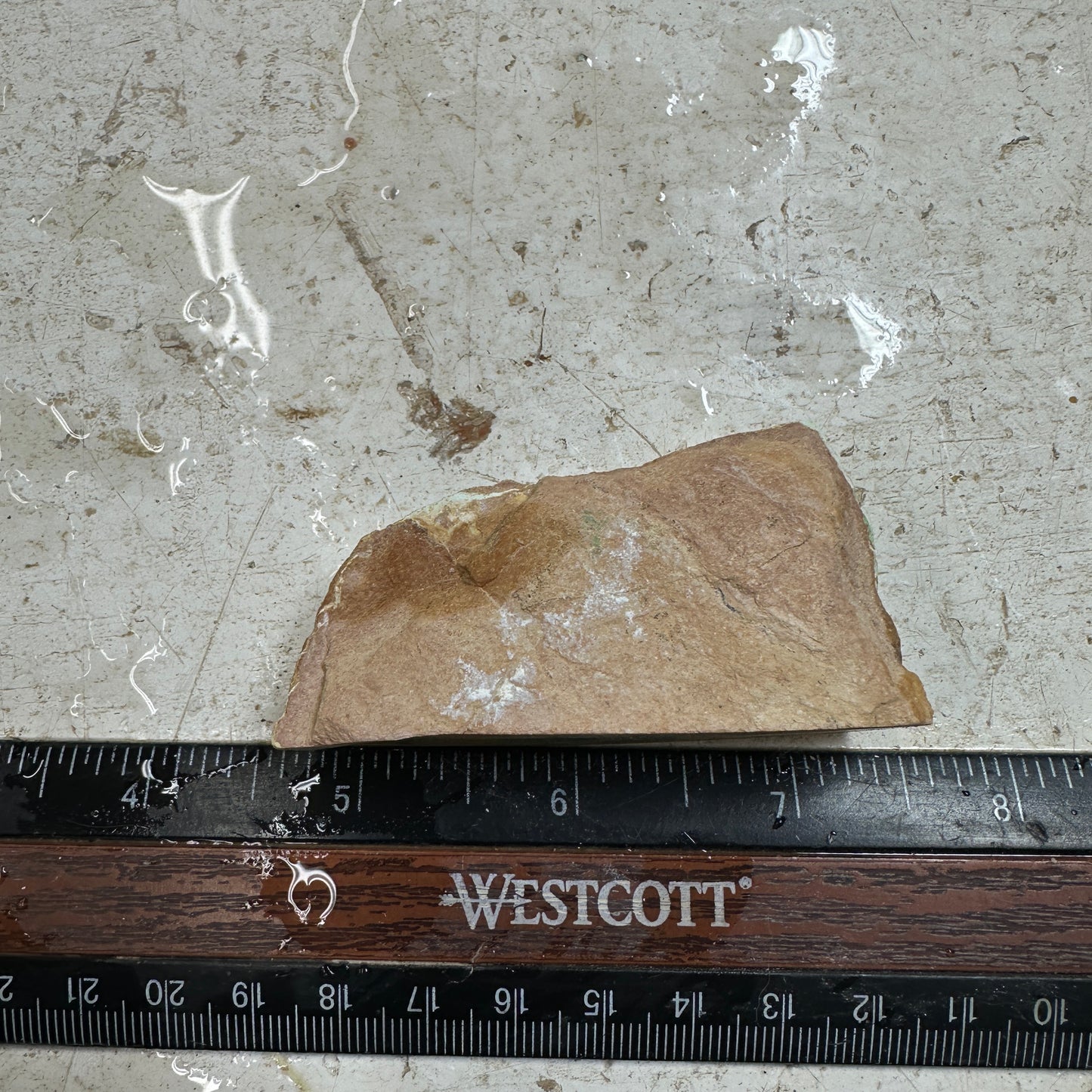 Polychrome AUSTRALIAN VARISCITE Faced Rough - 82 grams