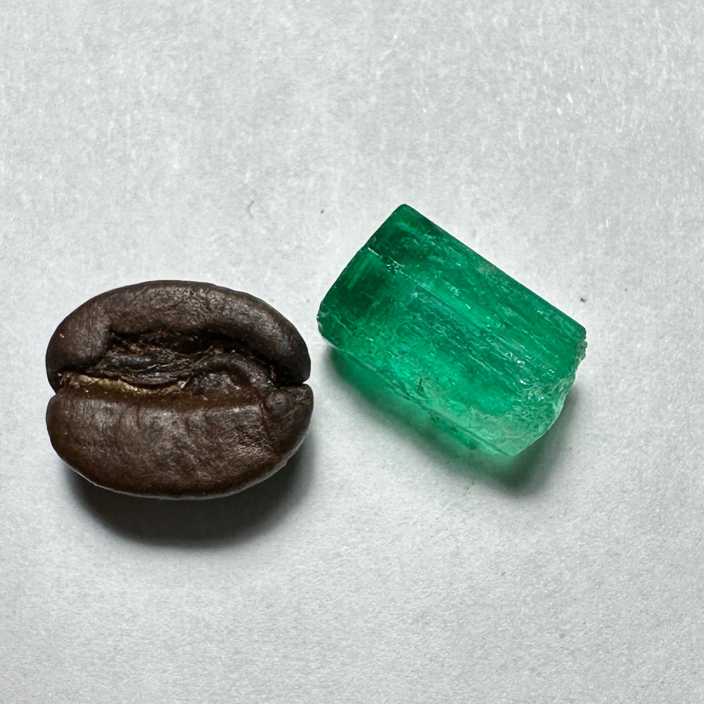 4.25ct No Oil Colombian EMERALD Facet Rough