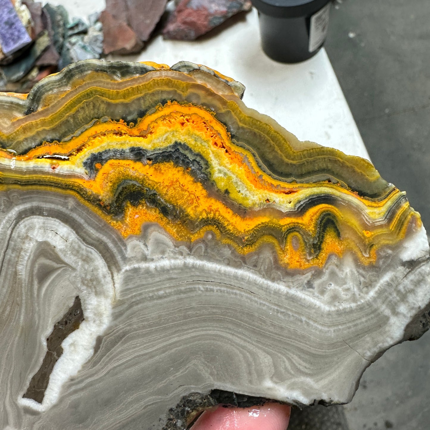 BUMBLEBEE ONYX Slab - 177 grams