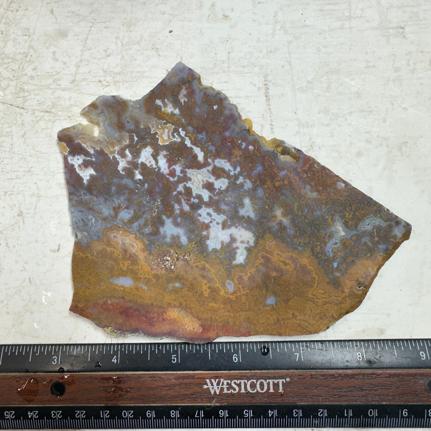 MEXICAN MOSS AGATE Slab - 163 grams