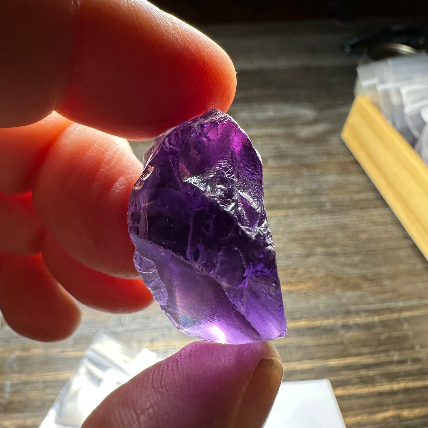 122.8ct Brazilian AMETHYST QUARTZ Facet Rough