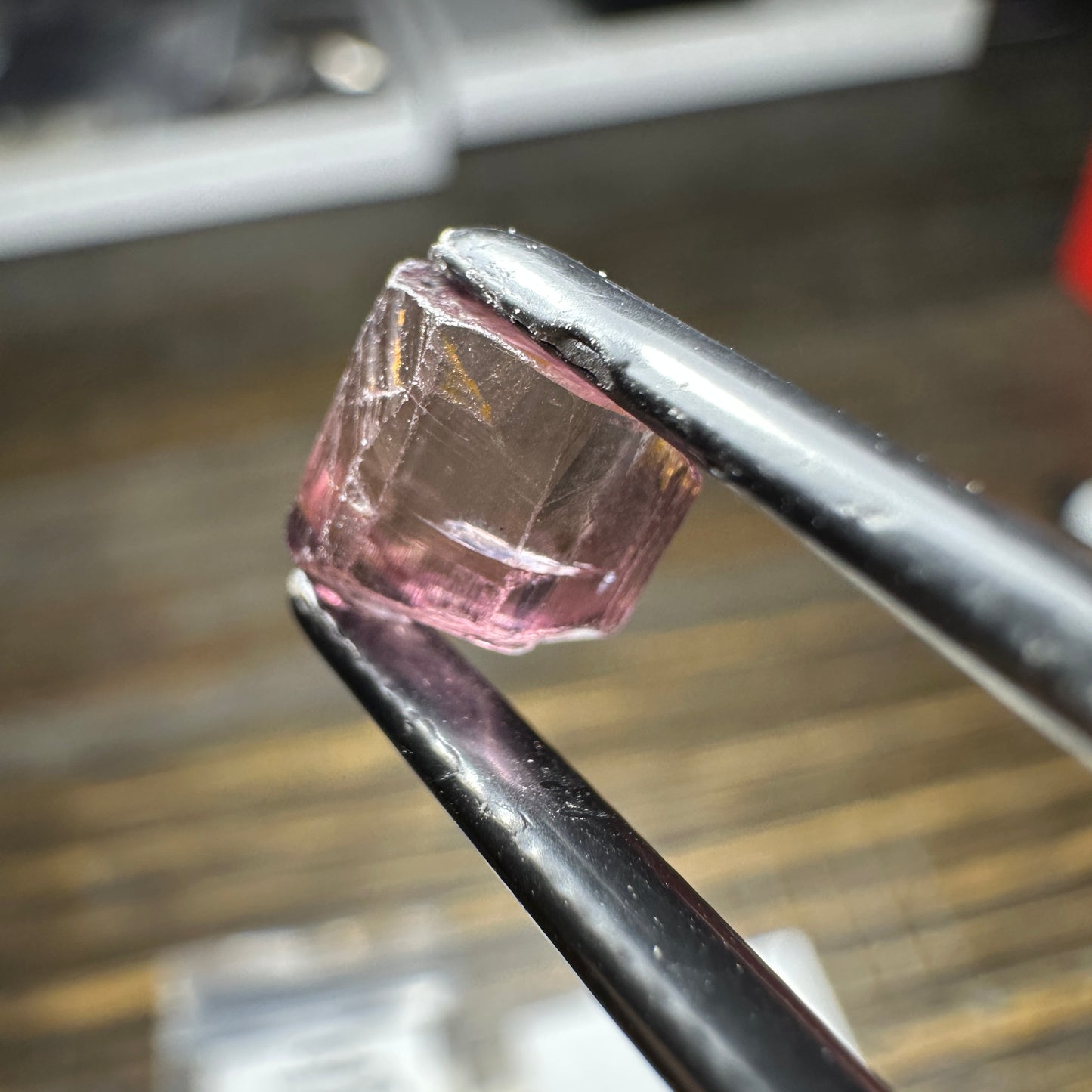 CONGO TOURMALINE 3pcs., 1.70g Facet Rough Parcel