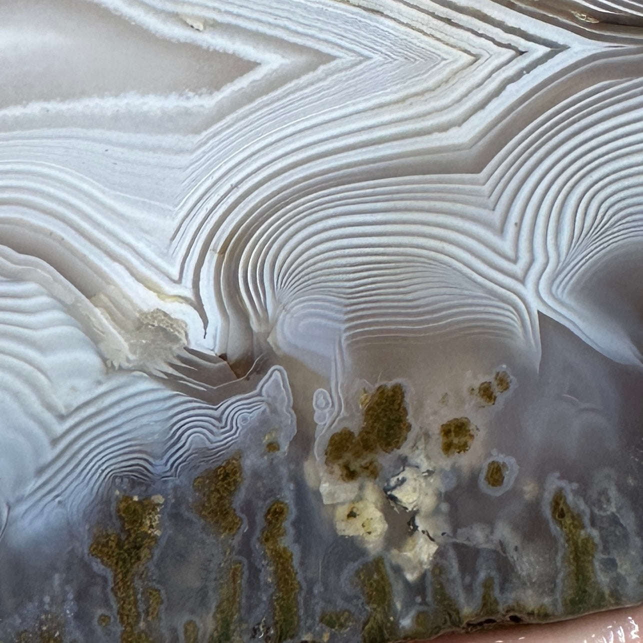 MOROCCAN SHADOW AGATE Slab - 106 grams