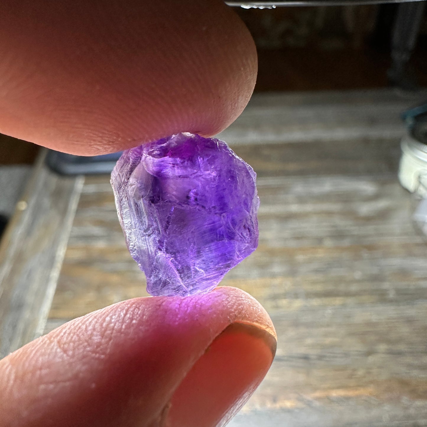 17.4ct RWANDAN AMETHYST QUARTZ Facet Rough