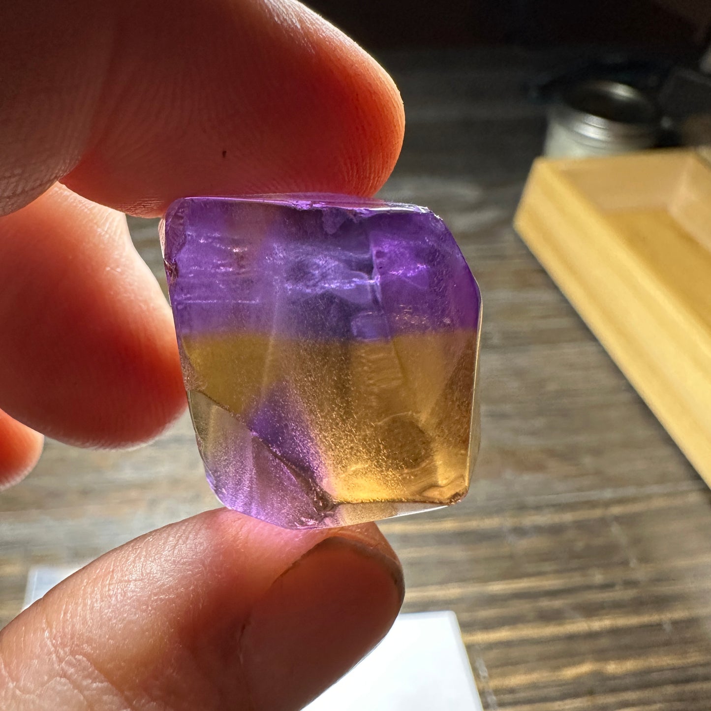 143.2ct AMETRINE QUARTZ Facet Rough