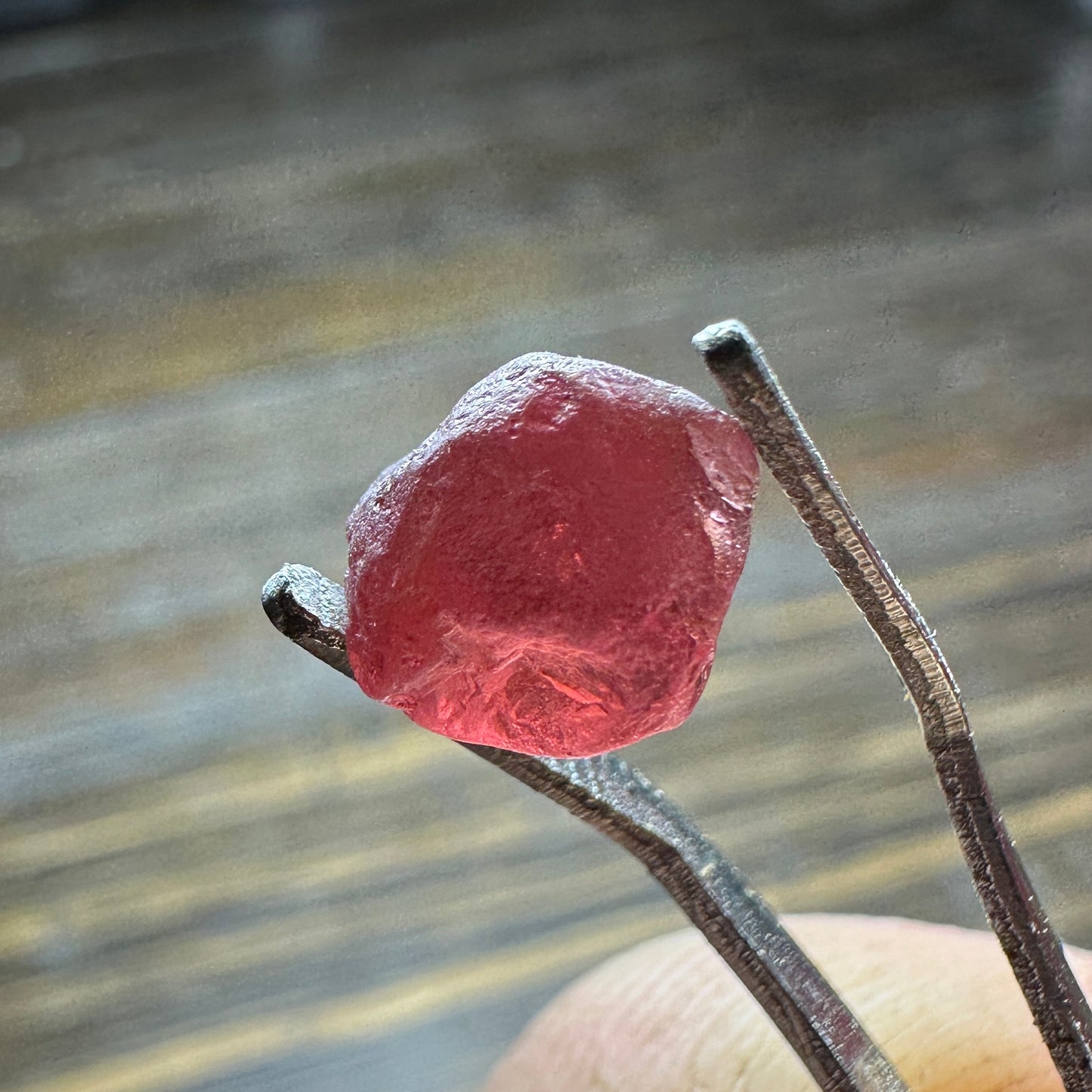 4.74ct MALAYA GARNET Facet Rough