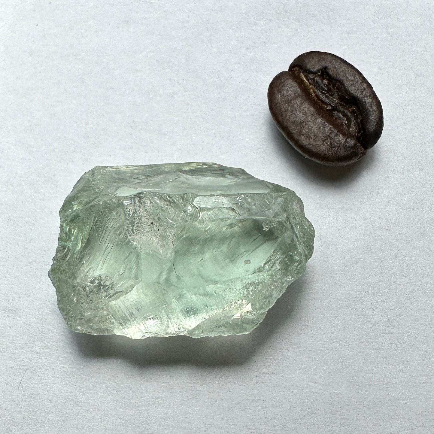 21.88ct PRAISOLITE QUARTZ Facet Rough