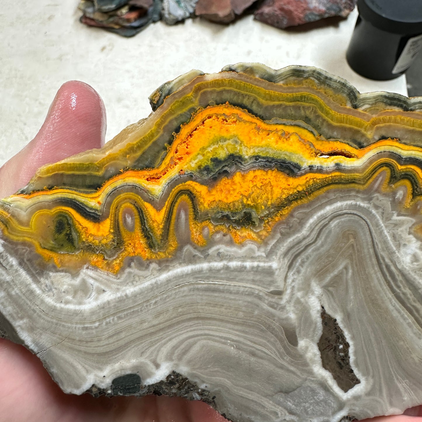 BUMBLEBEE ONYX Slab - 177 grams