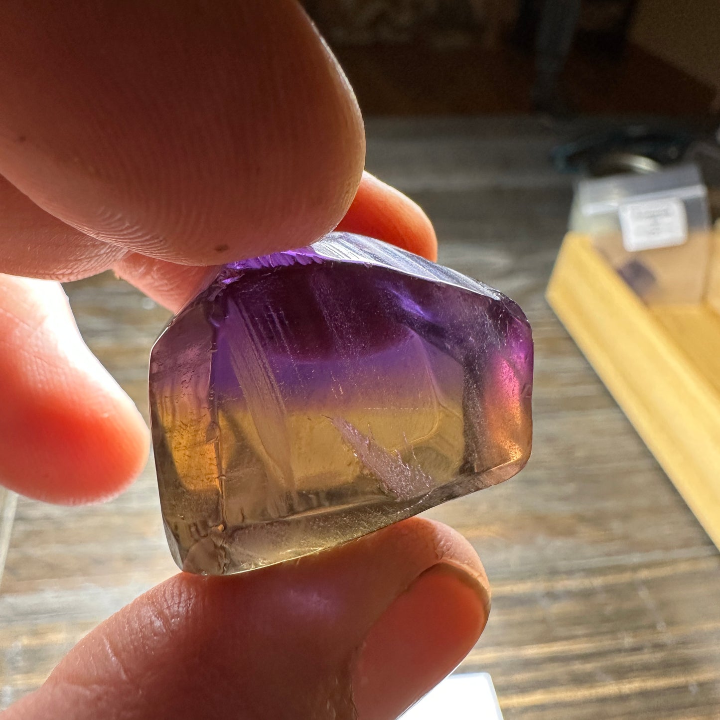 119.4ct AMETRINE QUARTZ Facet Rough