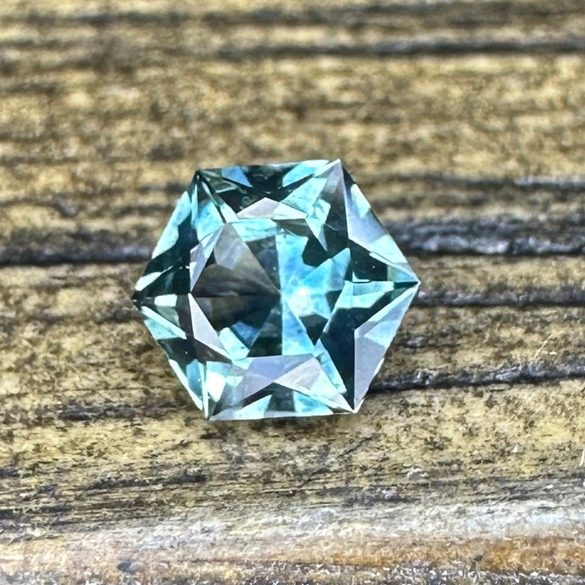 0.40ct Montana Sapphire Faceted Stone SA037