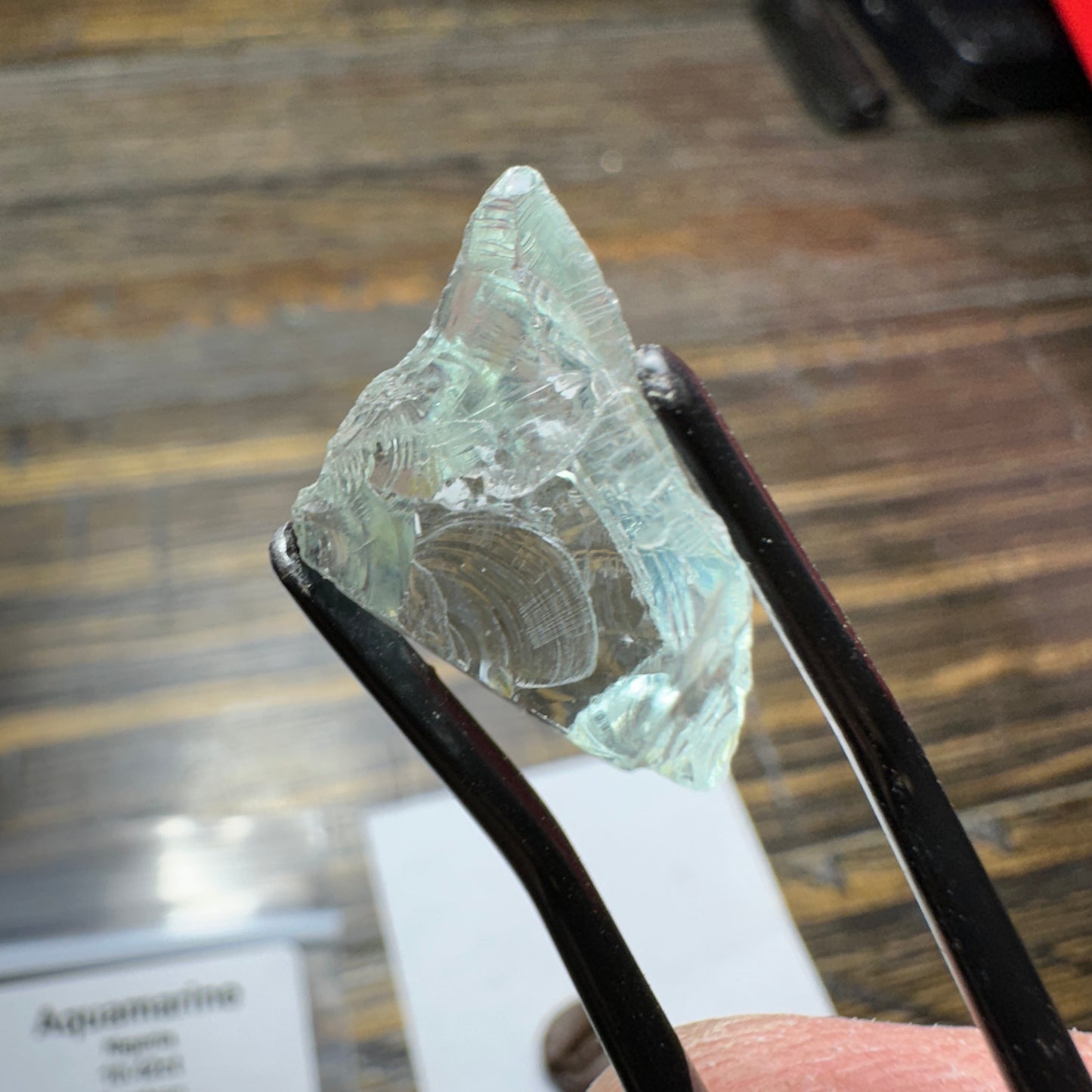 10.42ct AQUAMARINE BERYL Facet Rough