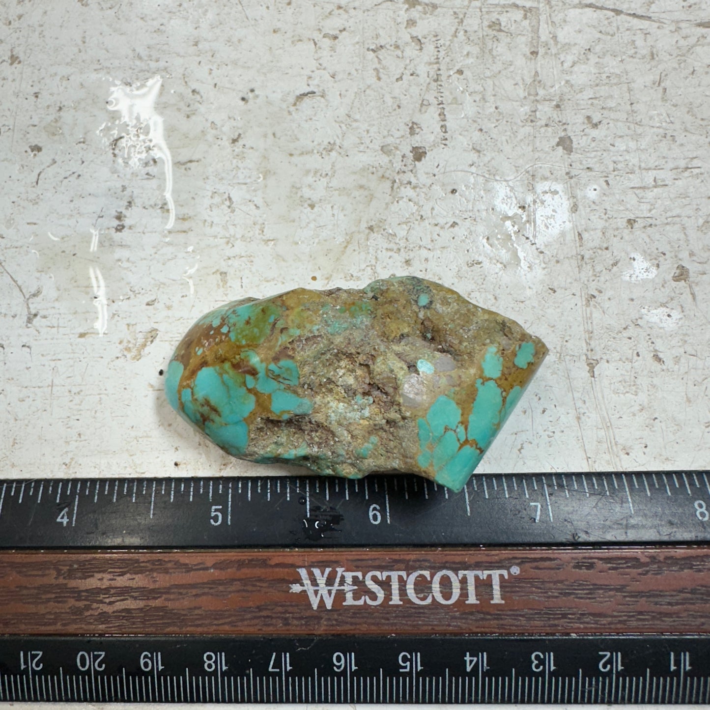 RISING PHOENIX Turquoise rough - 41.8 grams
