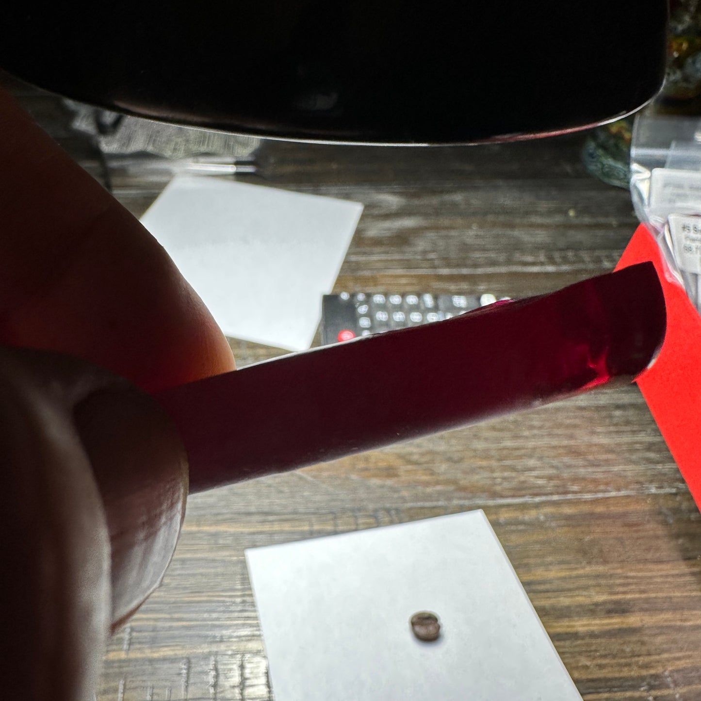 #5 FLAME FUSION LAB SAPPHIRE Facet Rough 54.47g