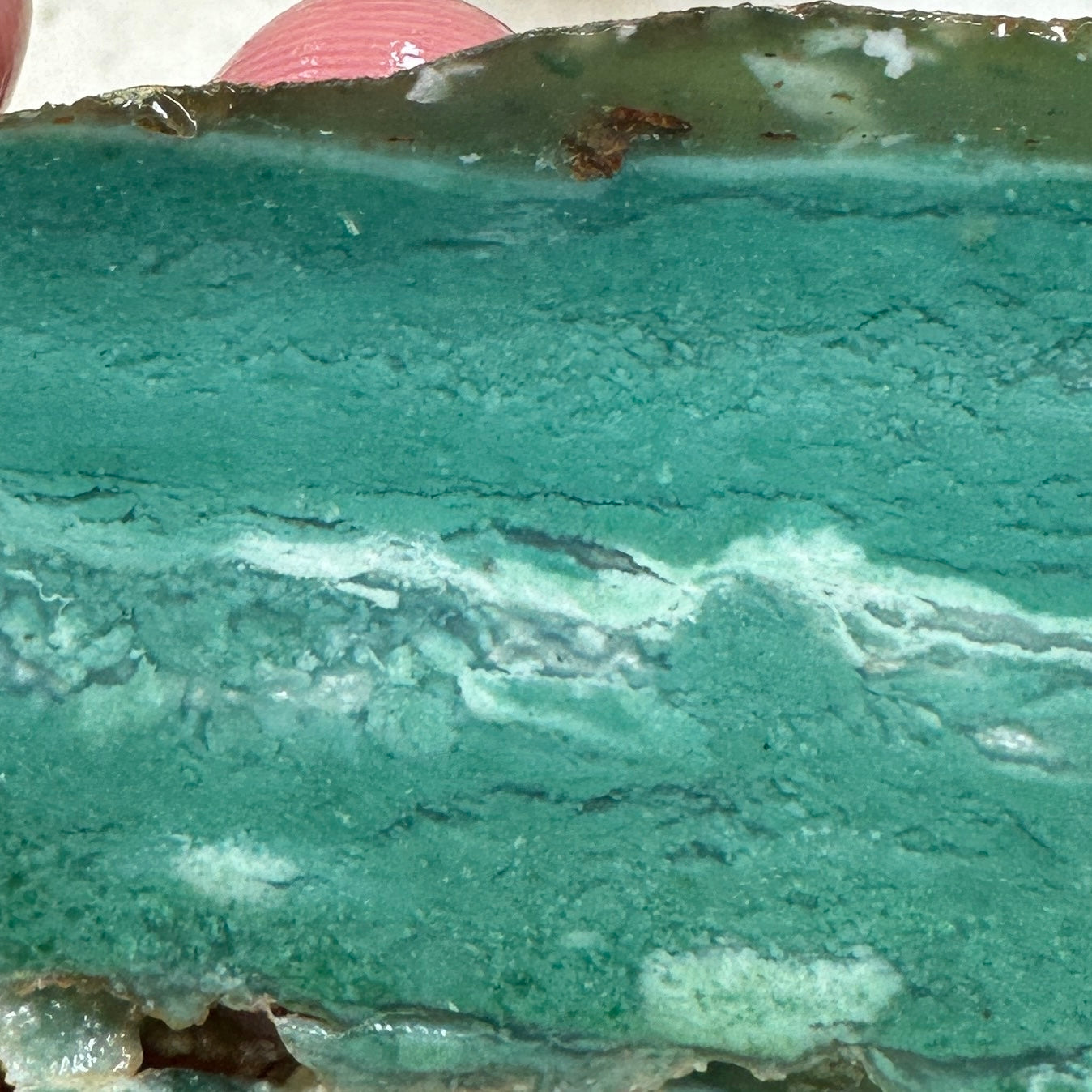 CHROME CHALCEDONY Slab - 81 grams