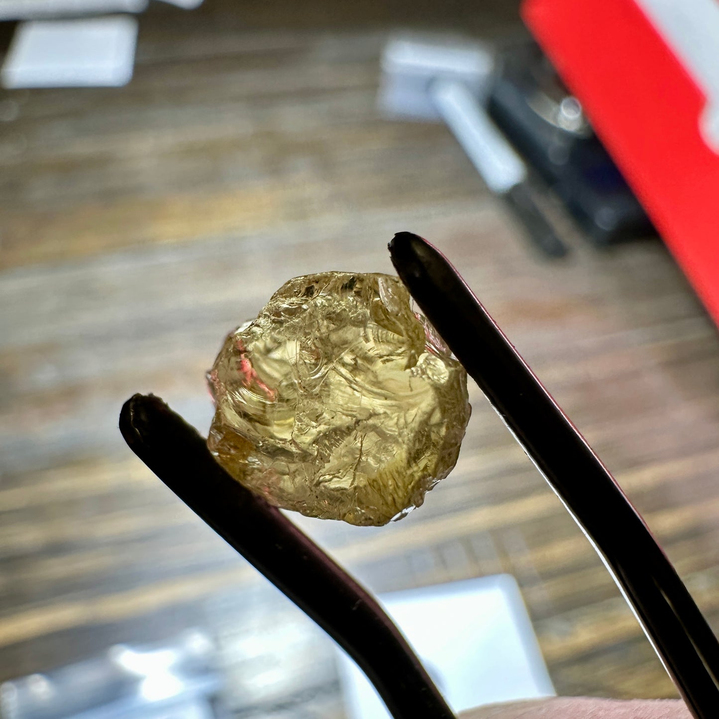 5.54ct GOLDEN BERYL Facet Rough