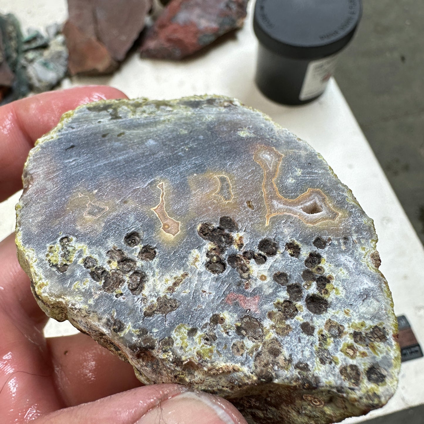 AGUA NUEVA AGATE Rough - 0.45 Pounds