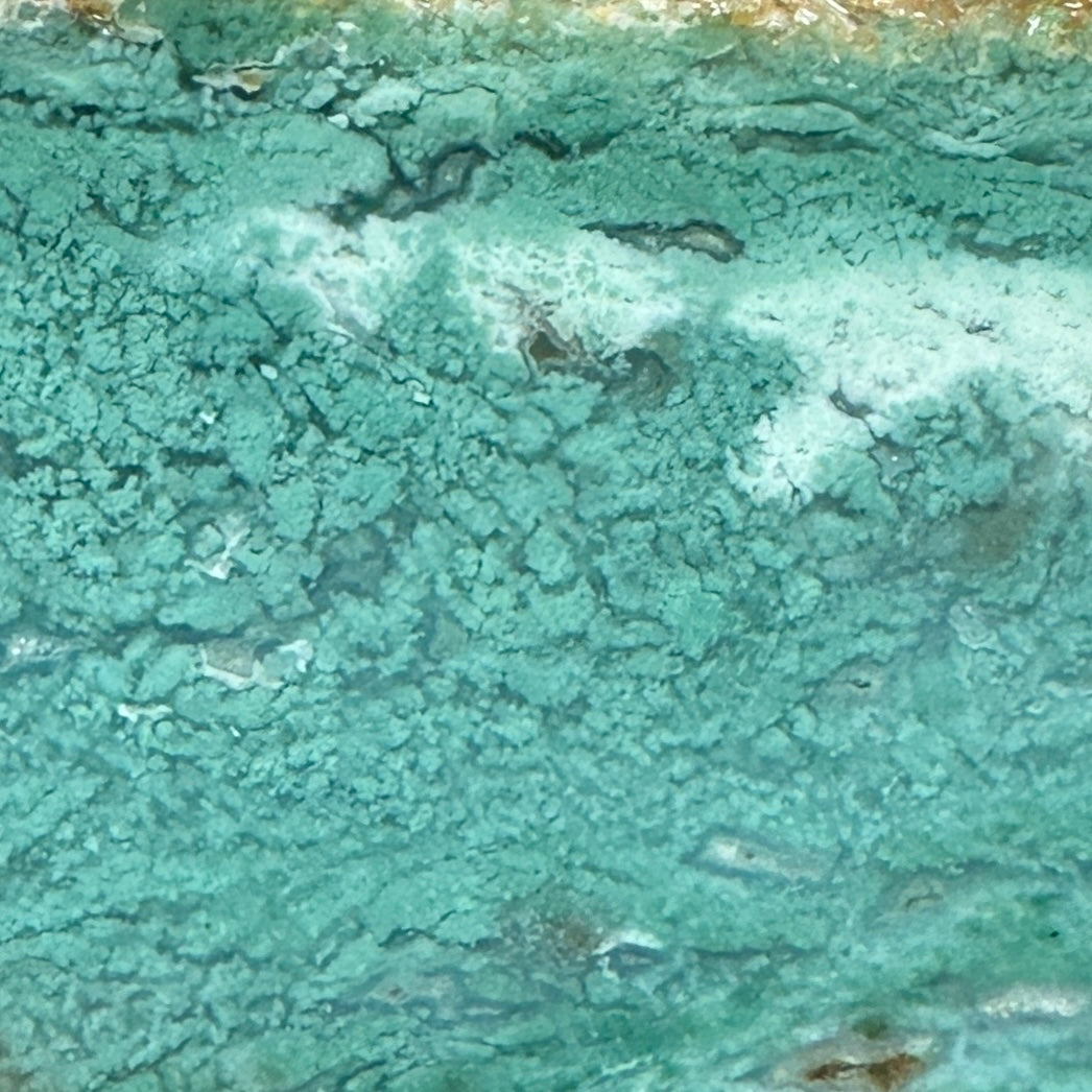 CHROME CHALCEDONY Faced Rough - 0.78 Pounds
