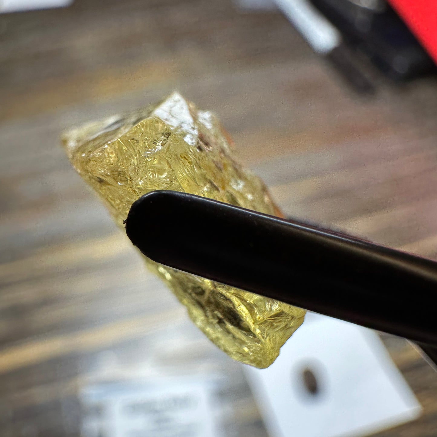 11.55ct GOLDEN BERYL Facet Rough