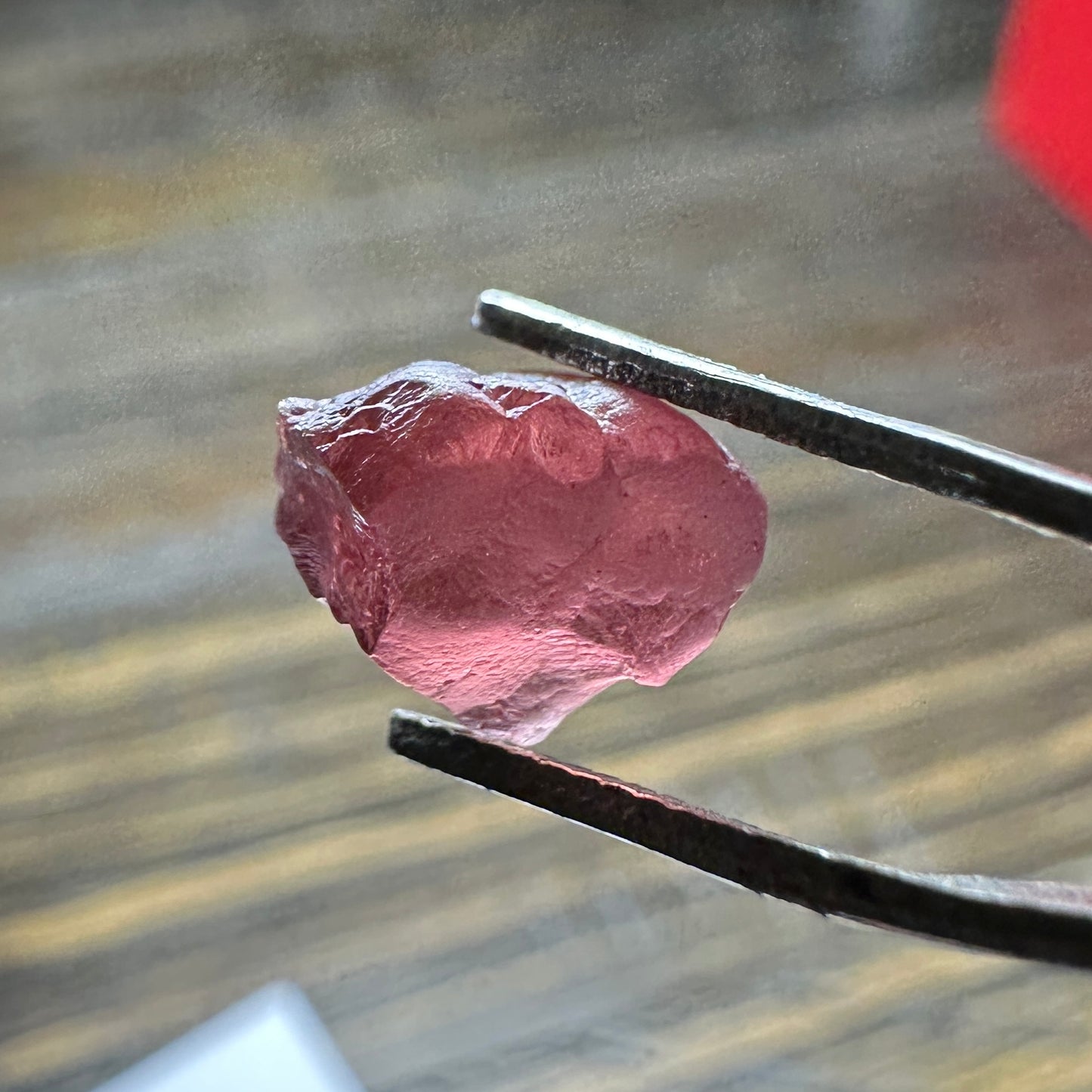 4.29ct MALAYA GARNET Facet Rough