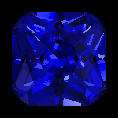 'Super Square' Square Cut Faceting Design
