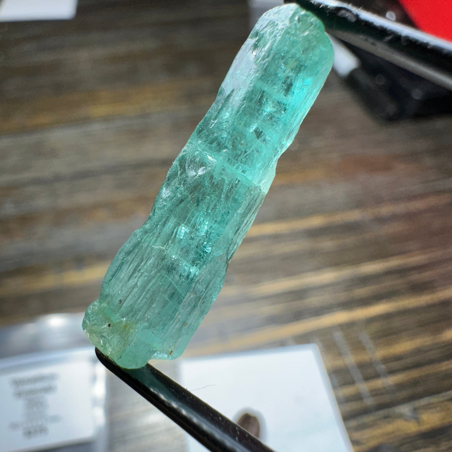 12.47ct VANADIUM EMERALD Facet Rough