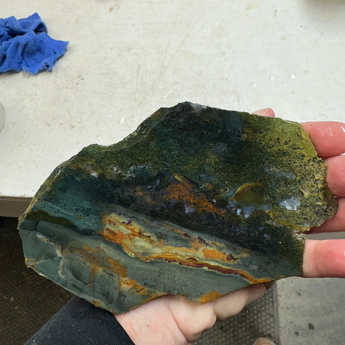 ECHO RIDGE JASPER Slab - 214 grams