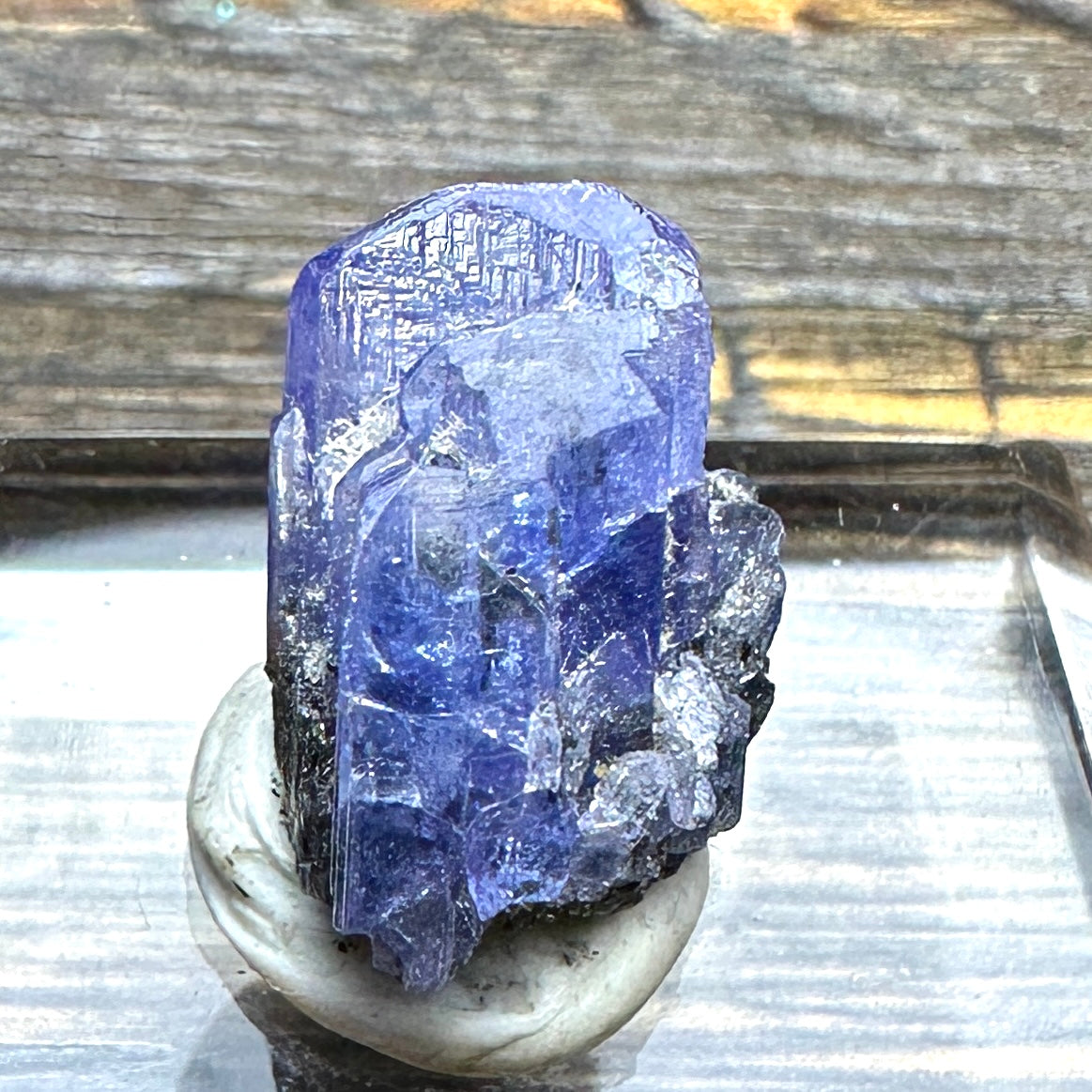 TANZANITE Crystal Display Mineral Specimen