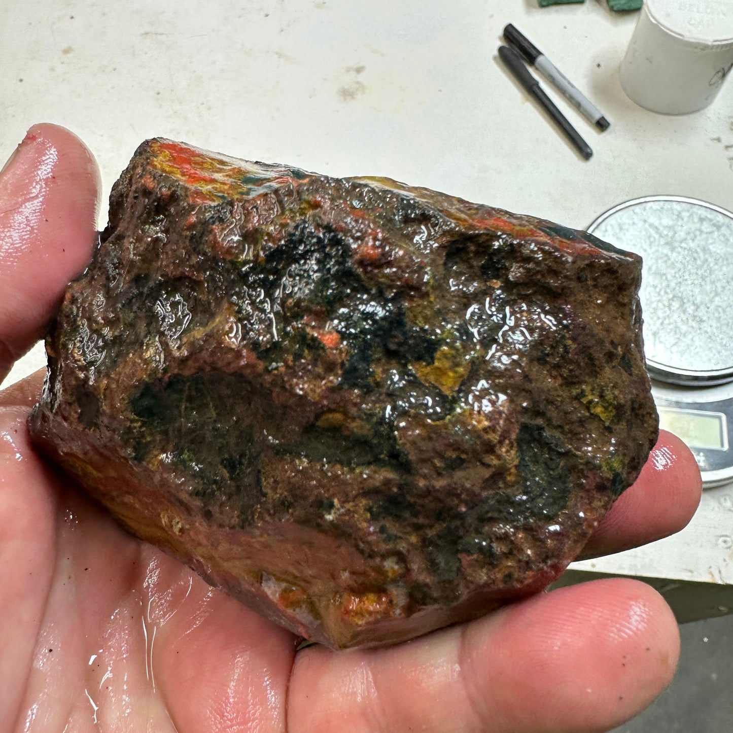 MOROCCAN AGATE Rough - 1.25 Pounds