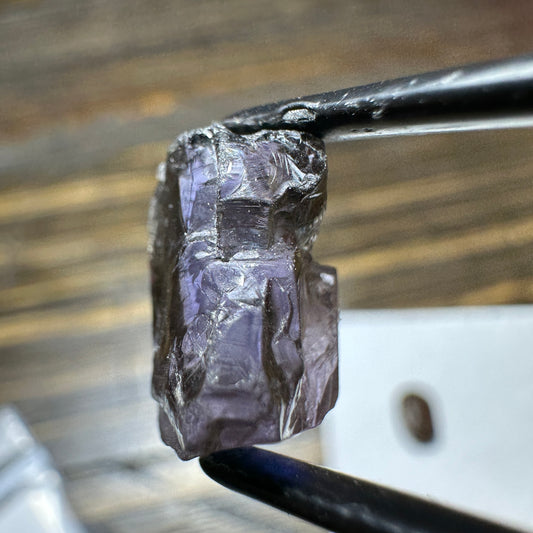 7.67ct unheated TANZANITE Facet Rough