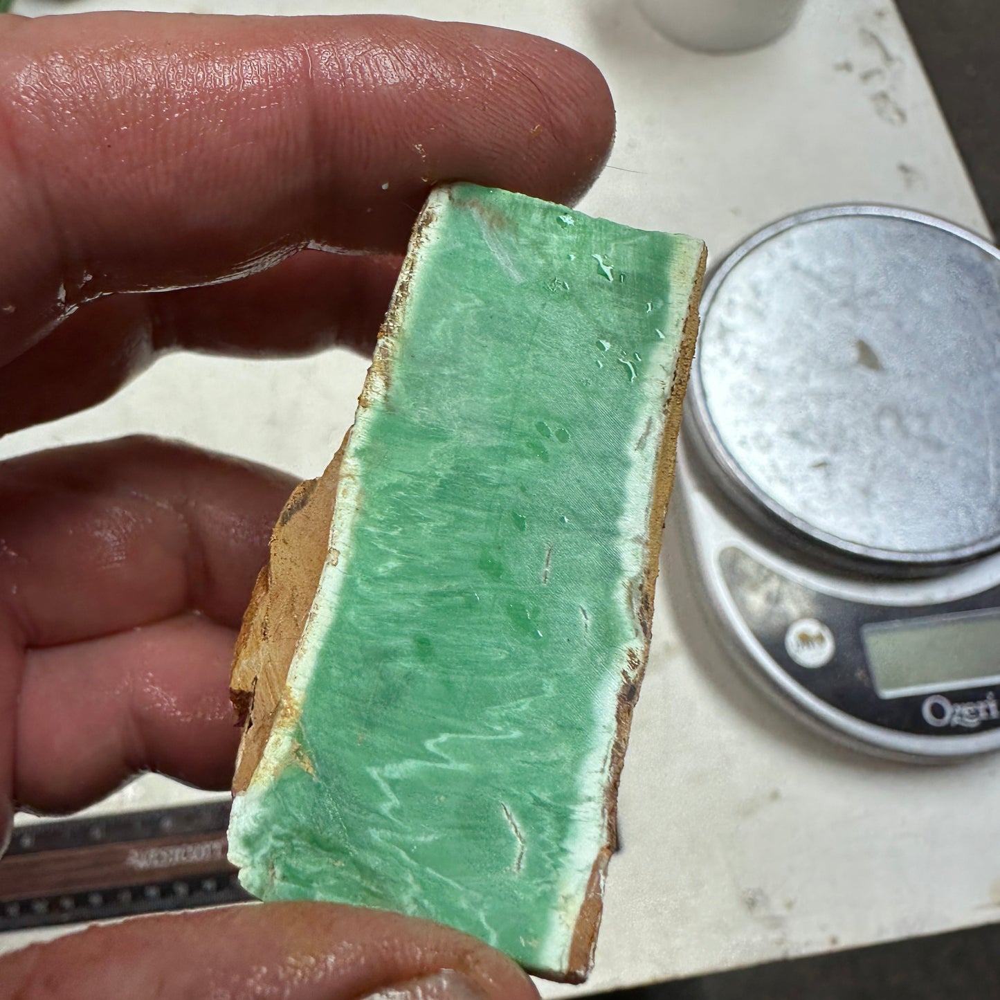 AUSTRALIAN VARISCITE Plate - 144 grams