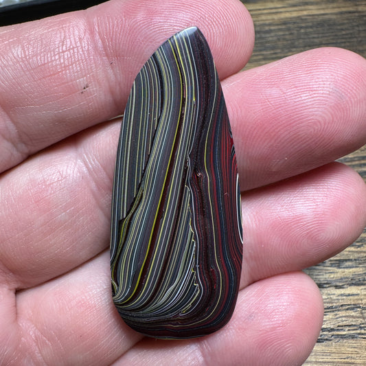 Corvette Fordite cabochon