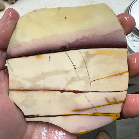 PASTEL MOOKAITE Slab - 122 grams