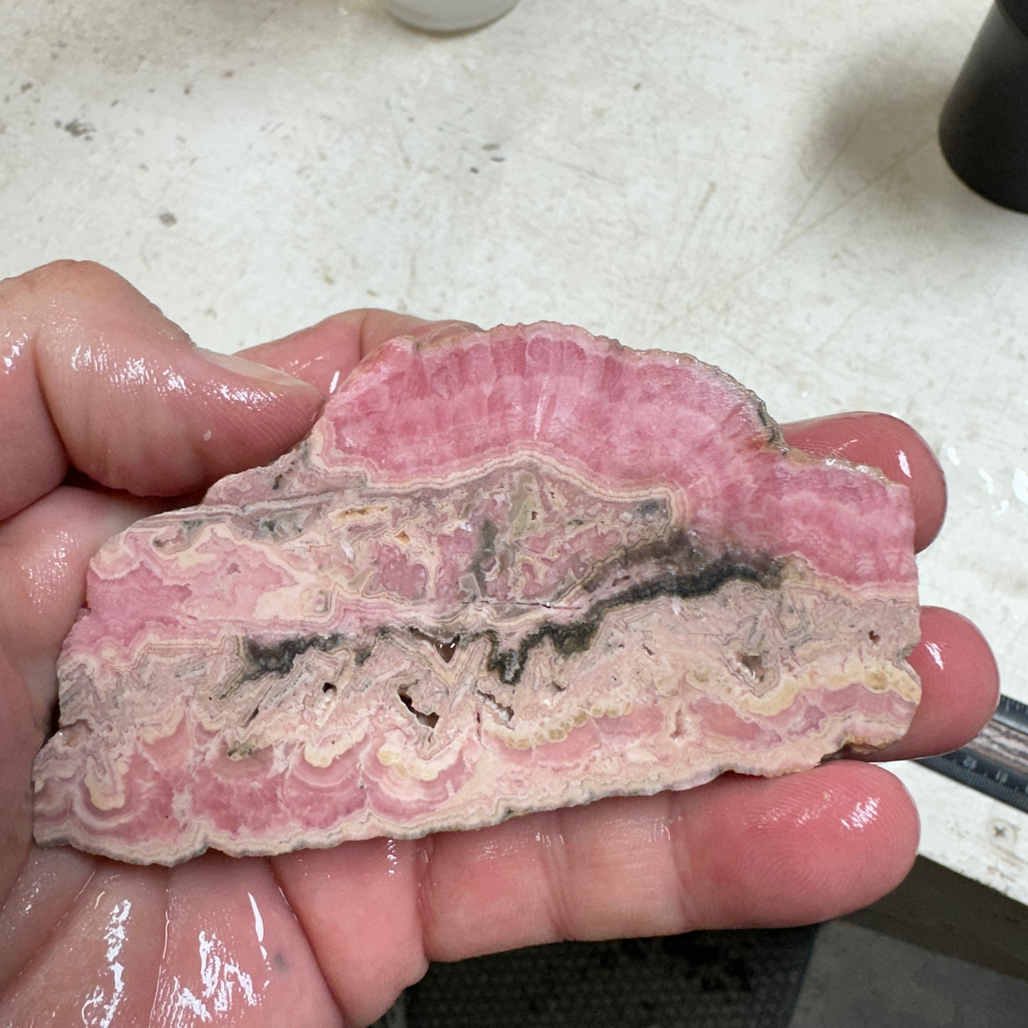 Argentina RHODOCHROSITE Slab - 119 grams
