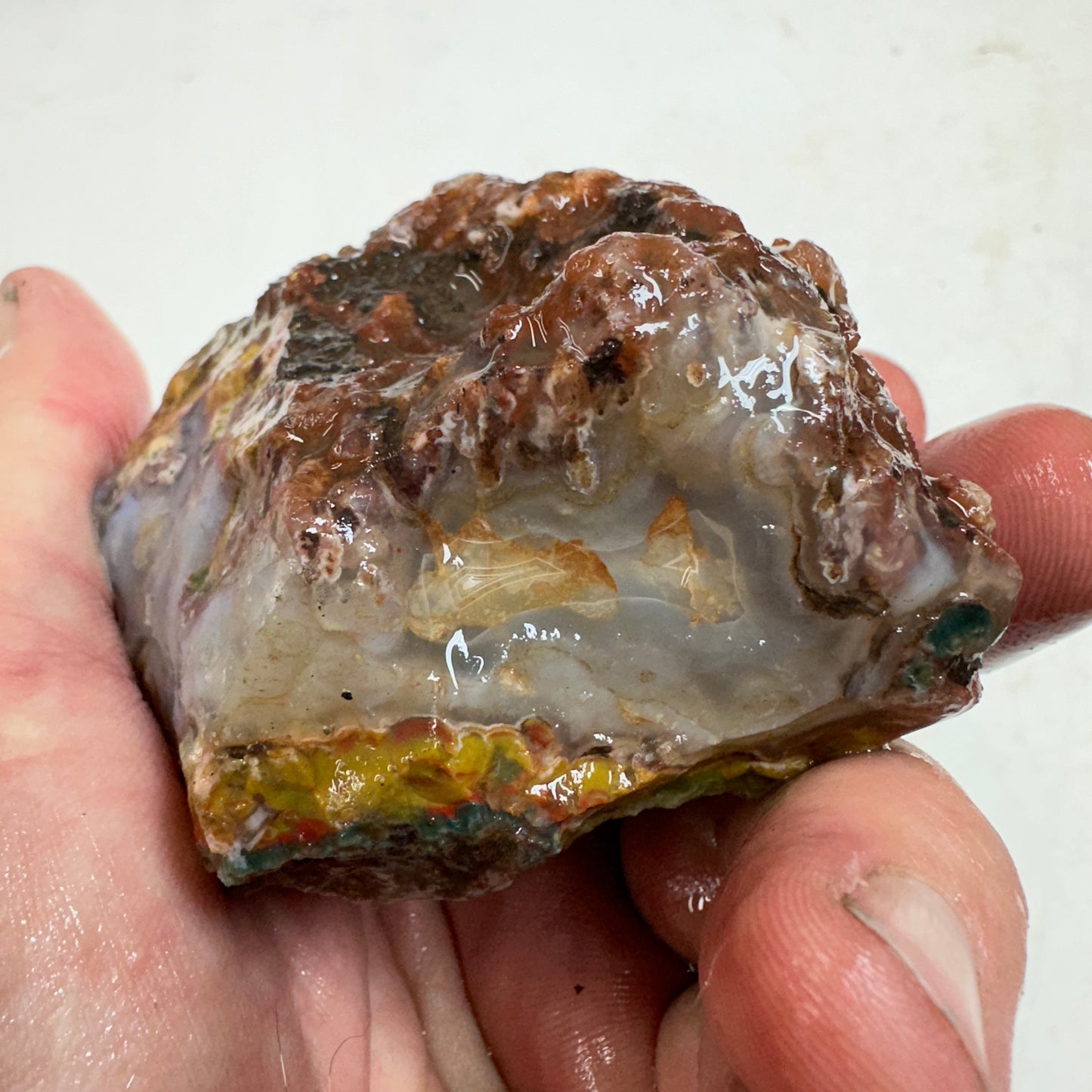 MOROCCAN AGATE Rough - 0.82 Pounds