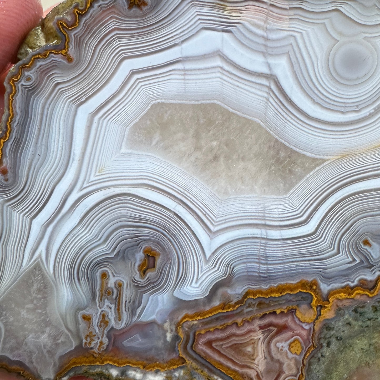 MOROCCAN SHADOW AGATE Slab - 115 grams