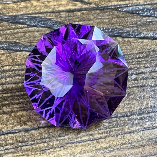 13.75ct AMETHYST Faceted Stone QTZ004
