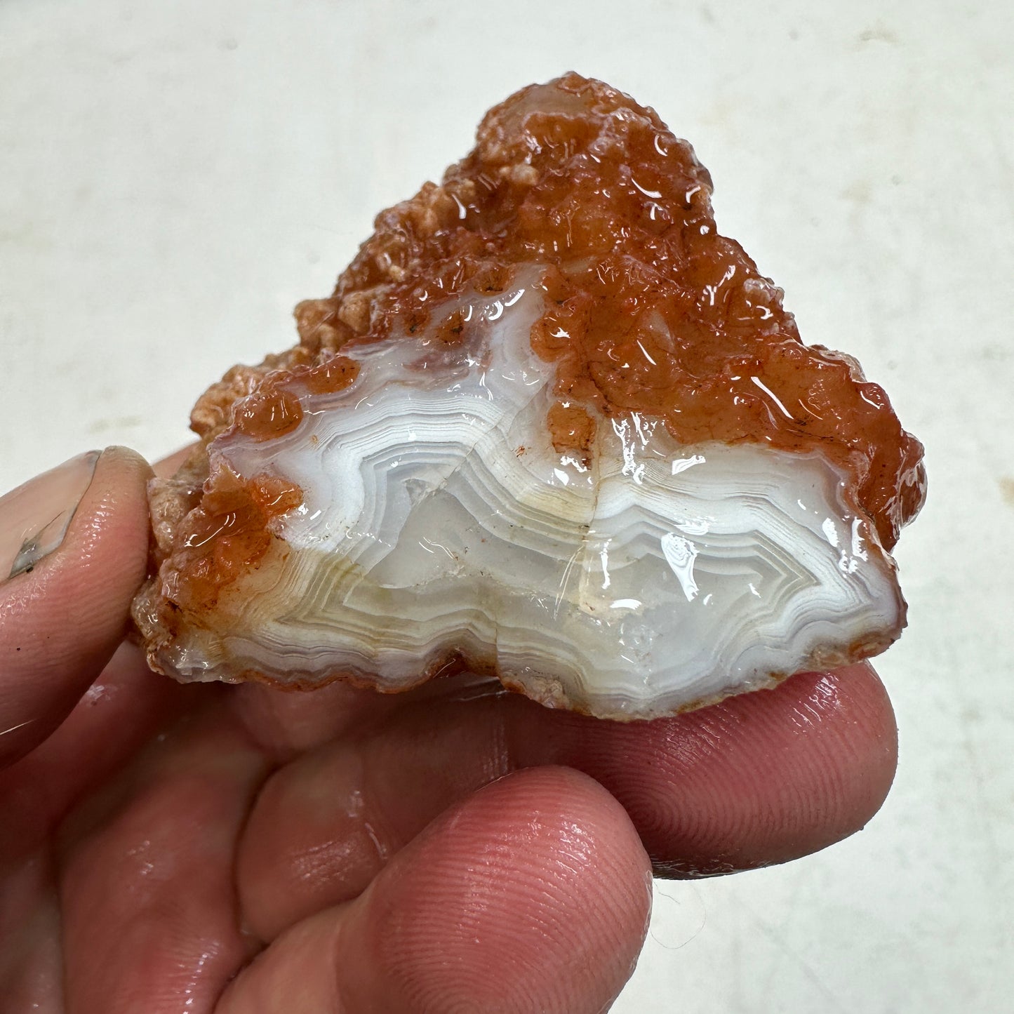 MOROCCAN AHOULI AGATE Rough - 0.41 Pounds