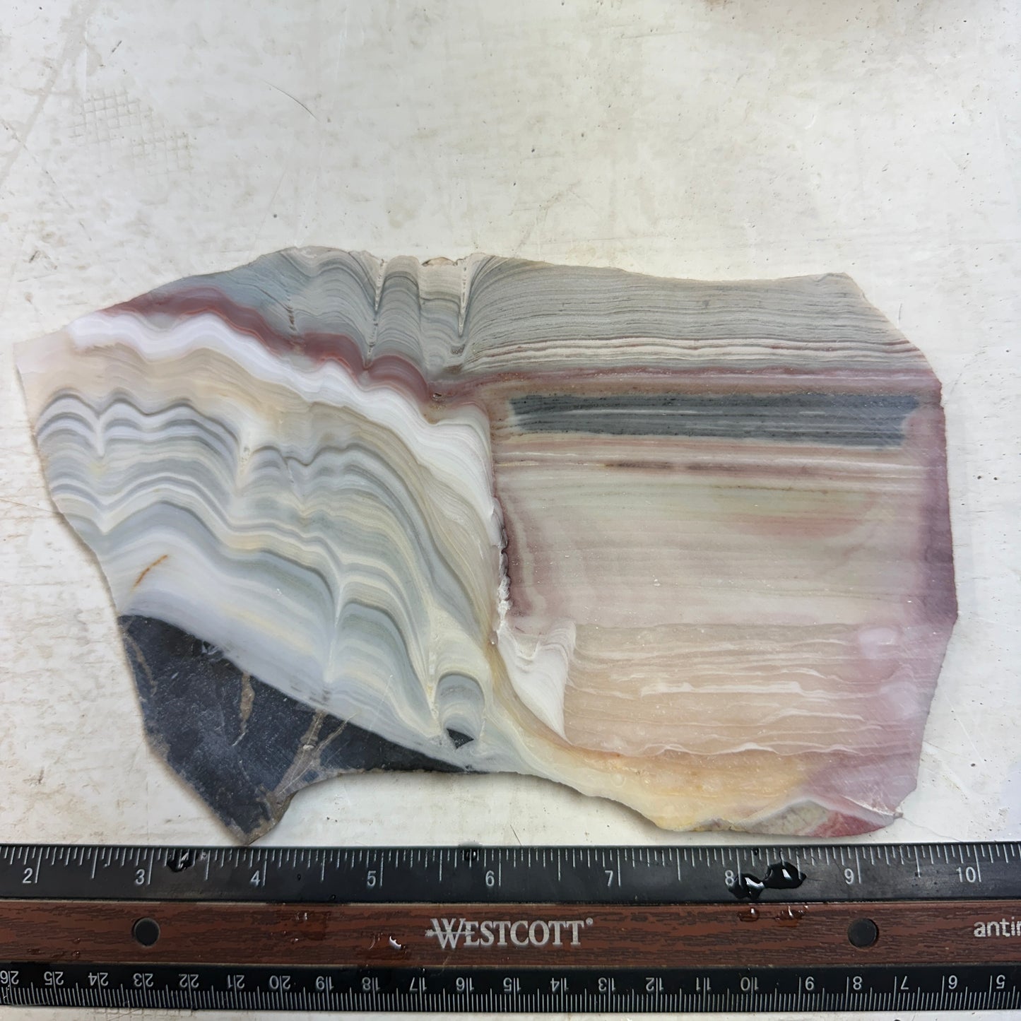 WINDY MOUNTAIN AGATE Slab - 380 grams