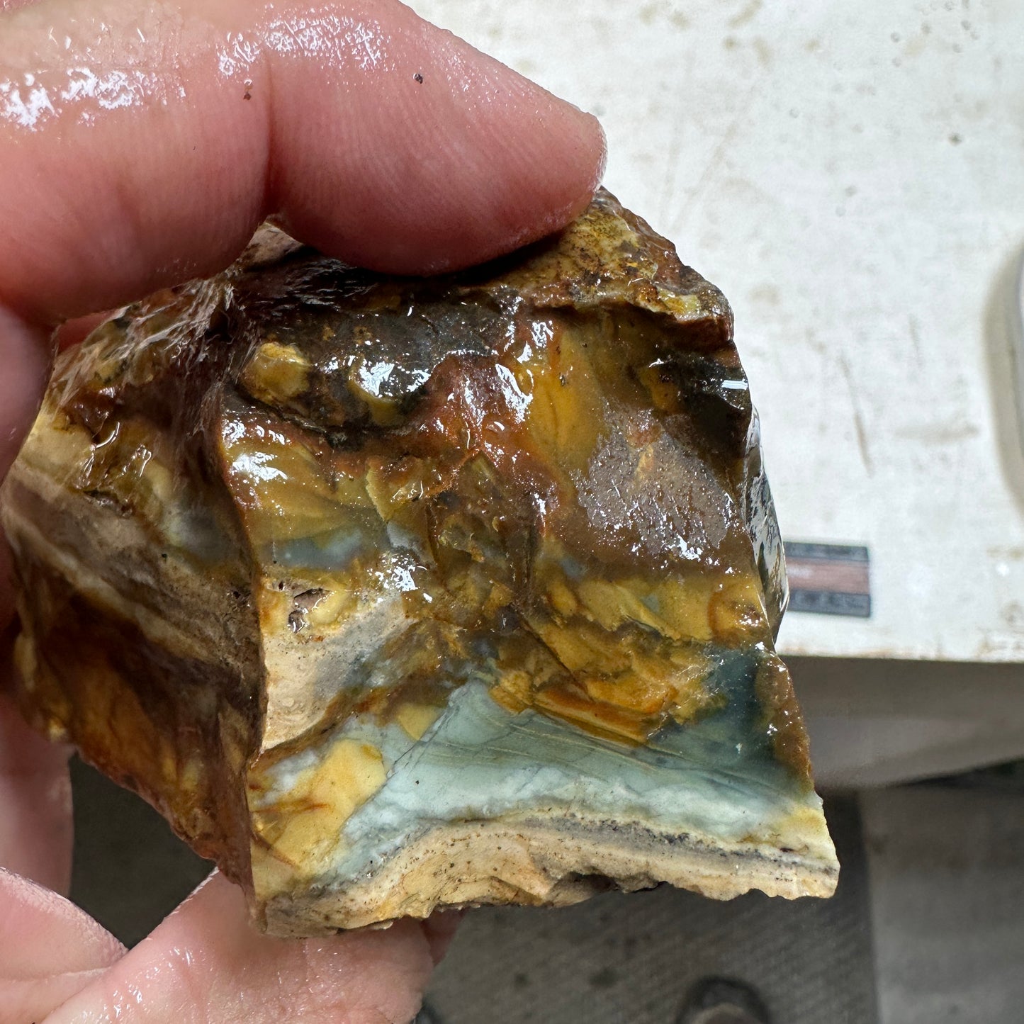 MORRISONITE JASPER Rough - 0.84 Pounds