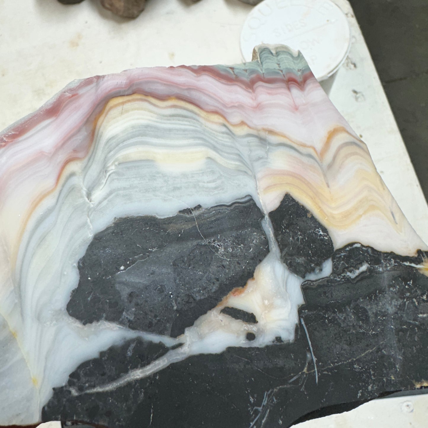 WINDY MOUNTAIN AGATE Slab - 253 grams