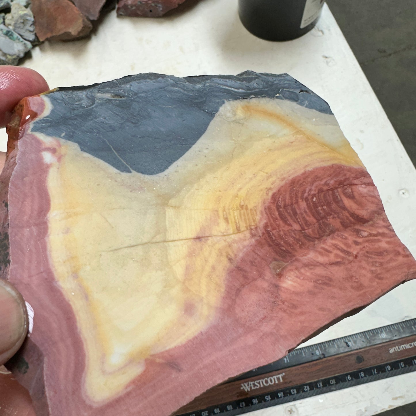 WINDY MOUNTAIN JASPER Slab - 232 grams