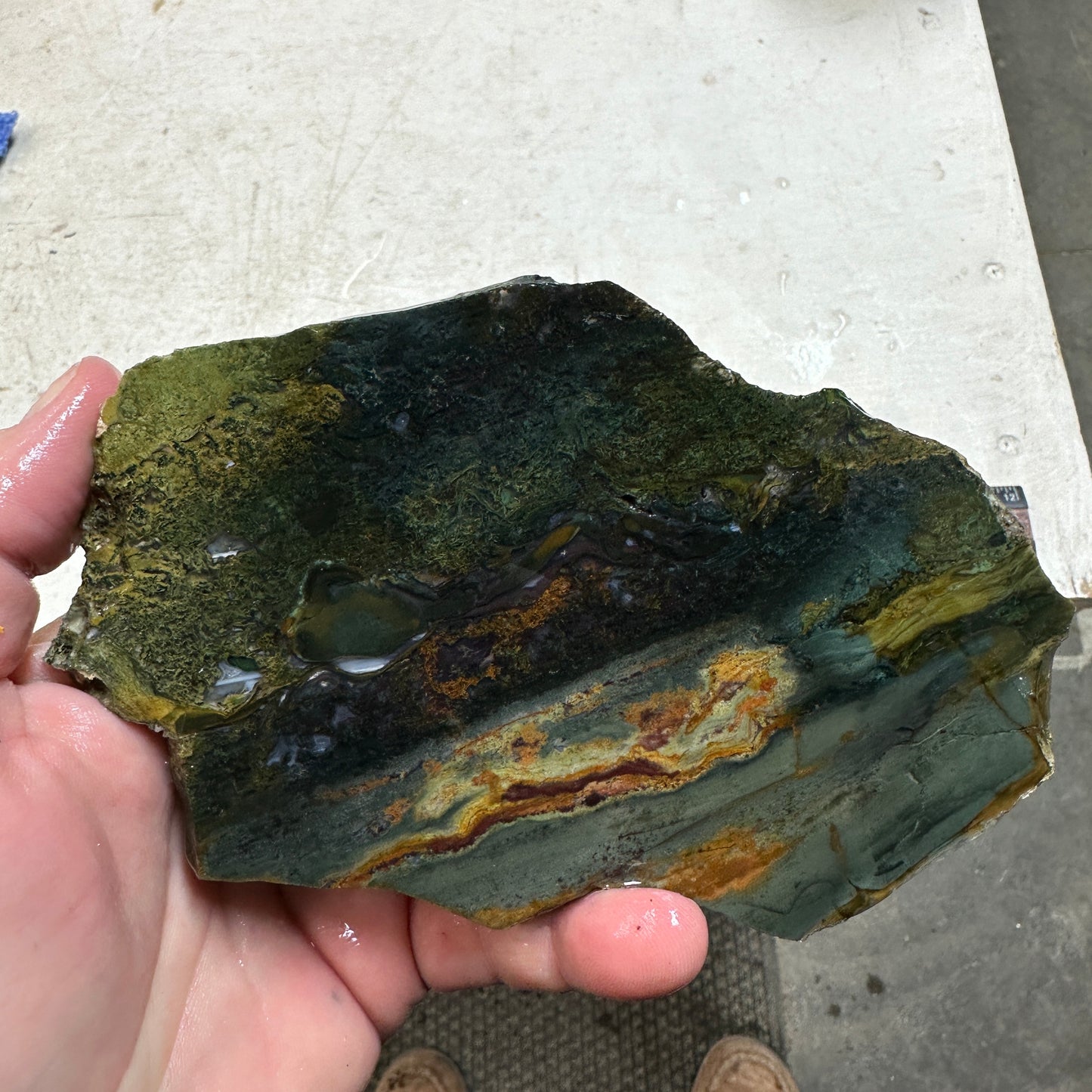 ECHO RIDGE JASPER Slab - 214 grams