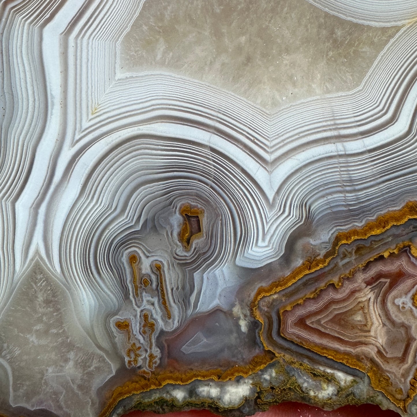 MOROCCAN SHADOW AGATE Slab - 115 grams