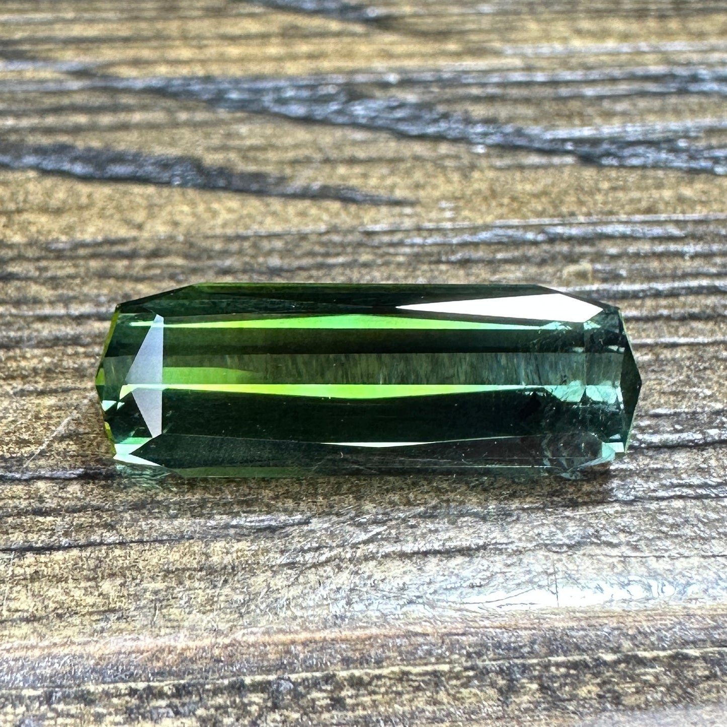 5.79ct Green TOURMALINE Faceted Stone TML003