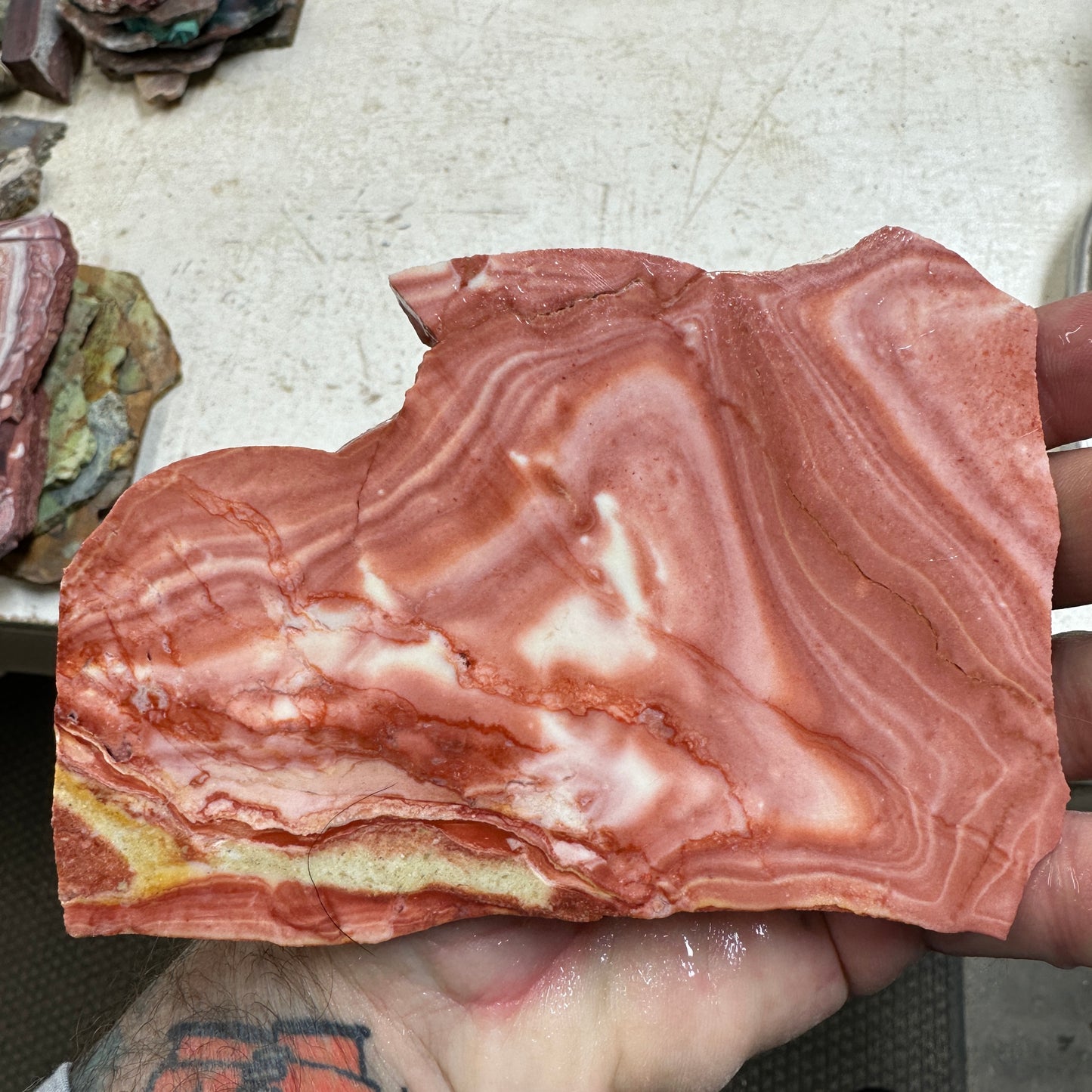 WINDY MOUNTAIN JASPER Slab - 179 grams