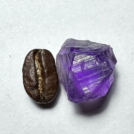 17.4ct RWANDAN AMETHYST QUARTZ Facet Rough