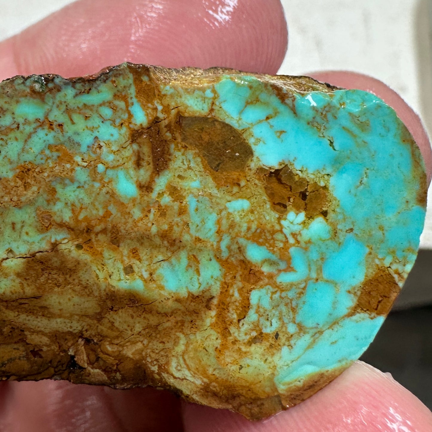 KINGMAN CEREMONIAL Turquoise rough - 59.8 grams
